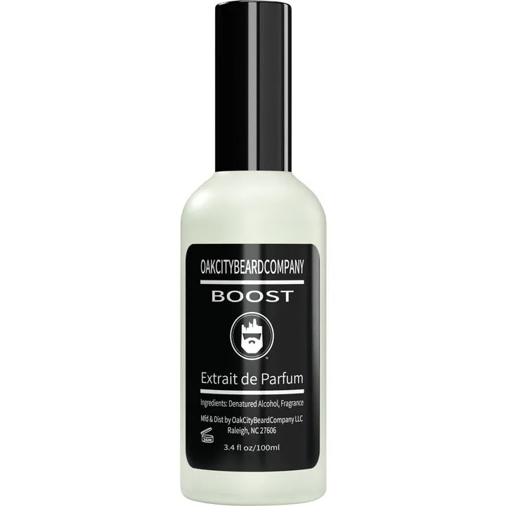 Oak City Beard Company Boost parfüm şişesi