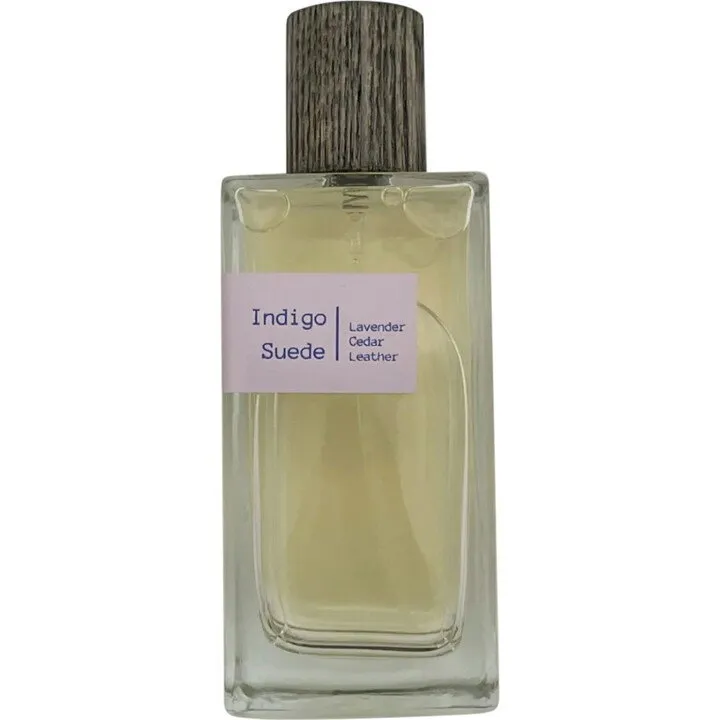 Lunio Indigo Suede perfume bottle