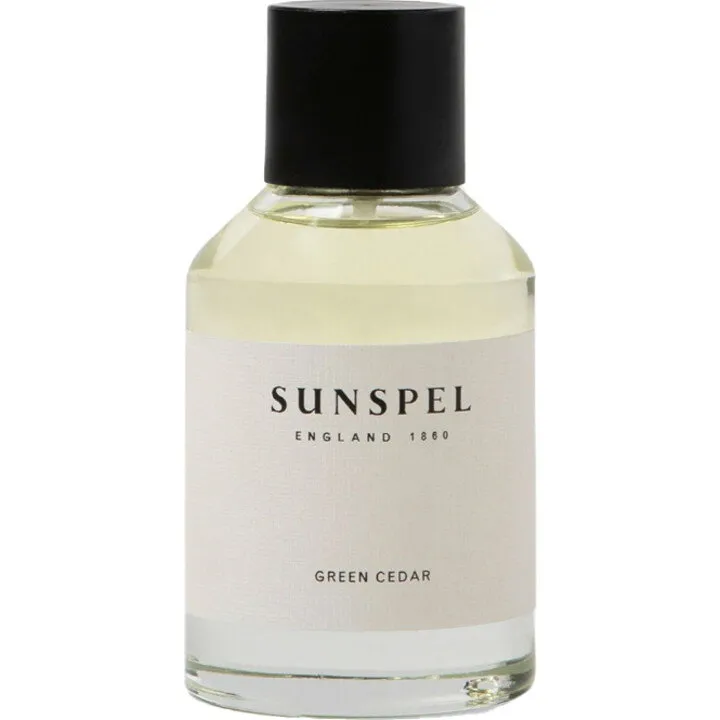 Sunspel Green Cedar perfume bottle