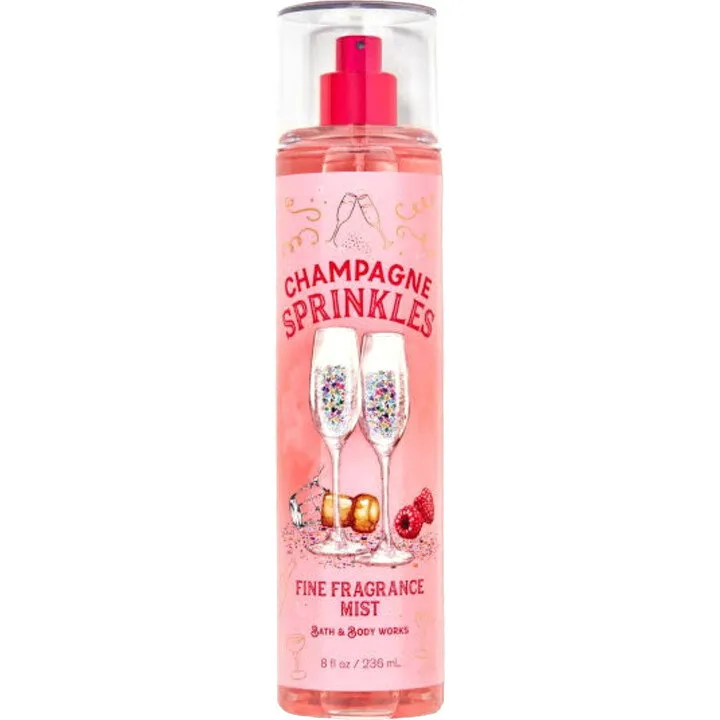 Bath & Body Works Champagne Sprinkles perfume bottle