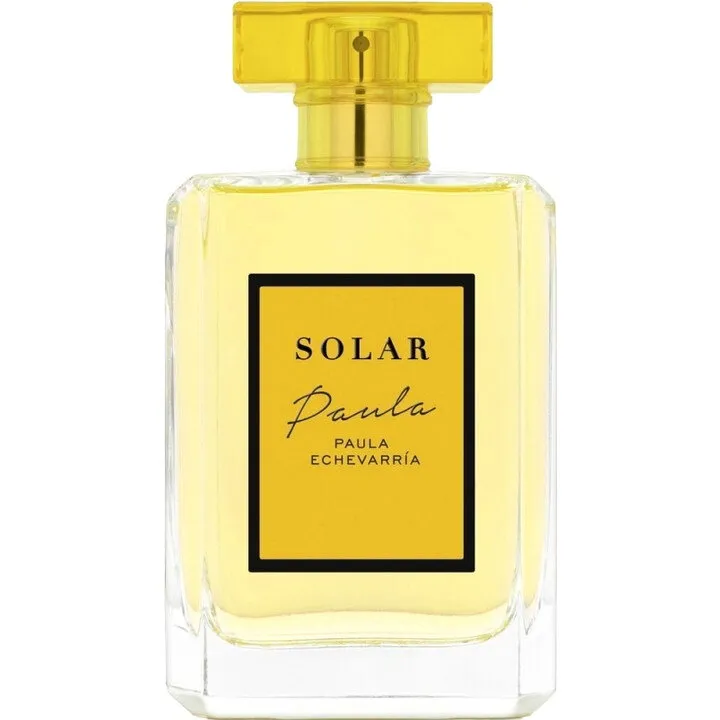 Paula Echevarría Paula Solar perfume bottle