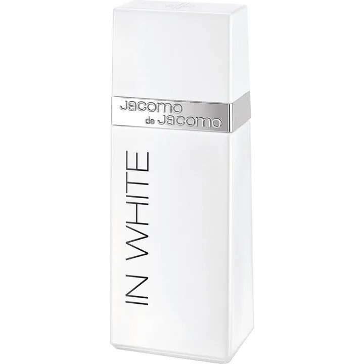 Jacomo de Jacomo in White perfume bottle