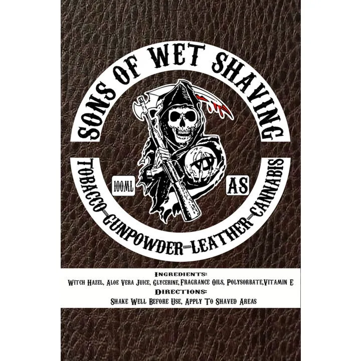 SMG Soaps Sons of Wet Shaving parfüm şişesi