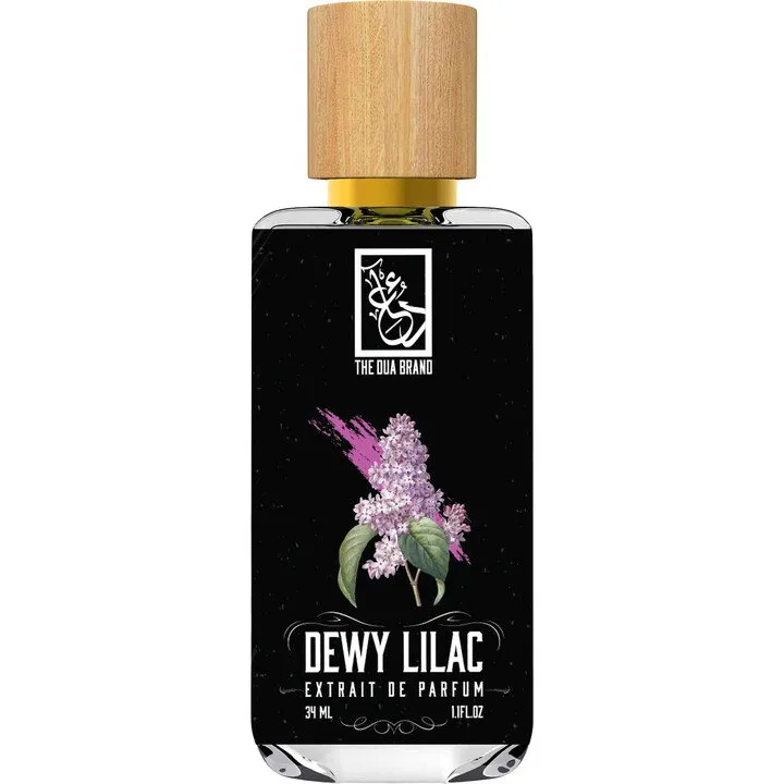 The Dua Brand Dewy Lilac perfume bottle