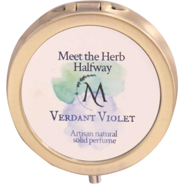 Meet the Herb Halfway Verdant Violet perfume bottle