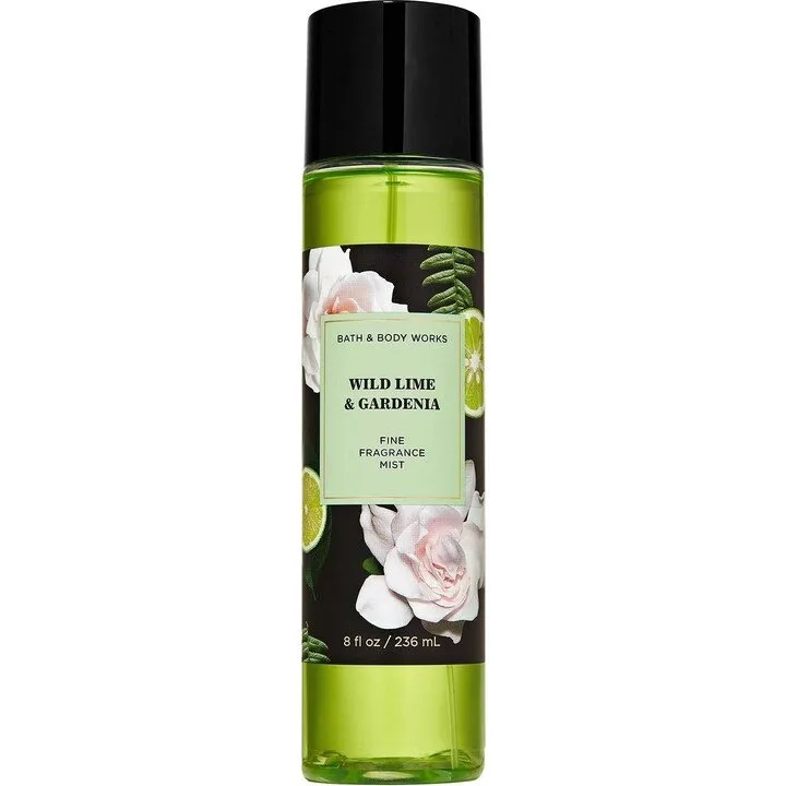 Bath & Body Works Wild Lime & Gardenia parfüm şişesi