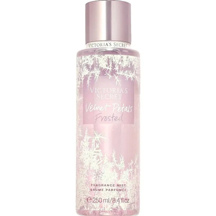 Victoria's Secret Velvet Petals Frosted perfume bottle