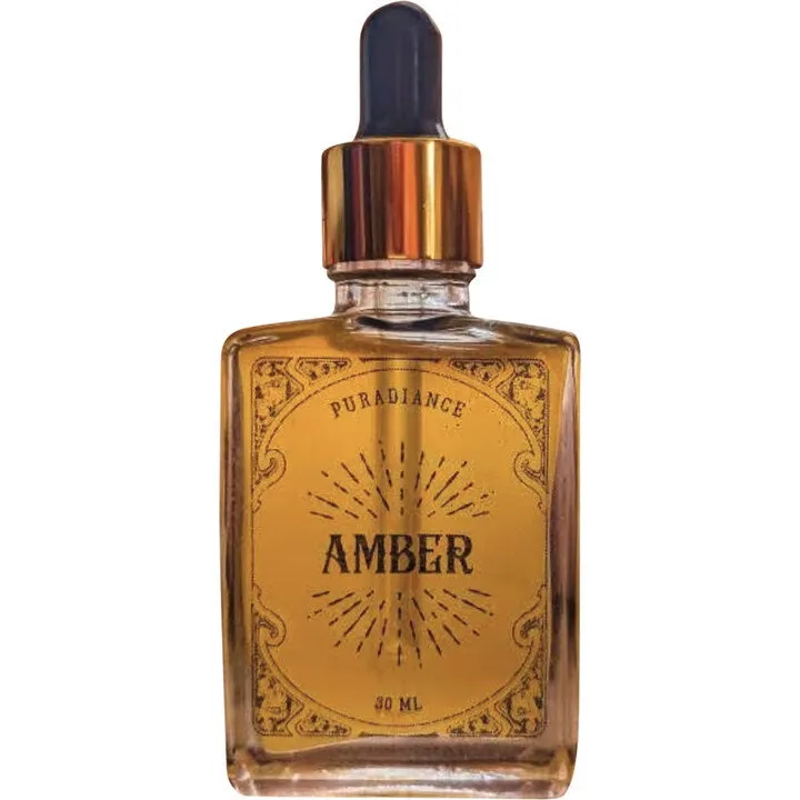 Puradiance Amber perfume bottle