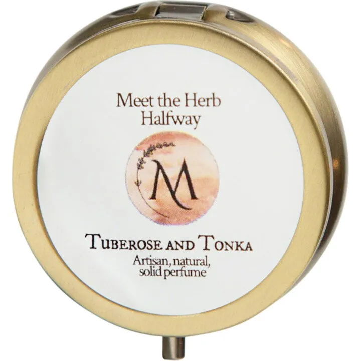 Meet the Herb Halfway Tuberose and Tonka perfume bottle