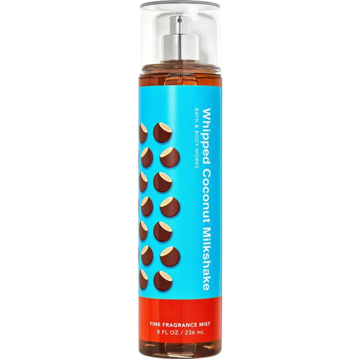 Bath & Body Works Whipped Coconut Milkshake perfume bottle