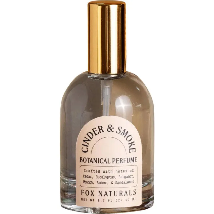 Fox Naturals Cinder & Smoke parfüm şişesi