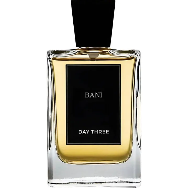 Day Three Fragrances Baní perfume bottle