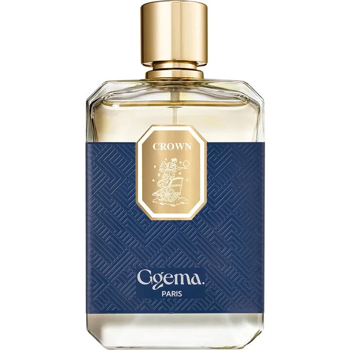 Ggema. Crown perfume bottle