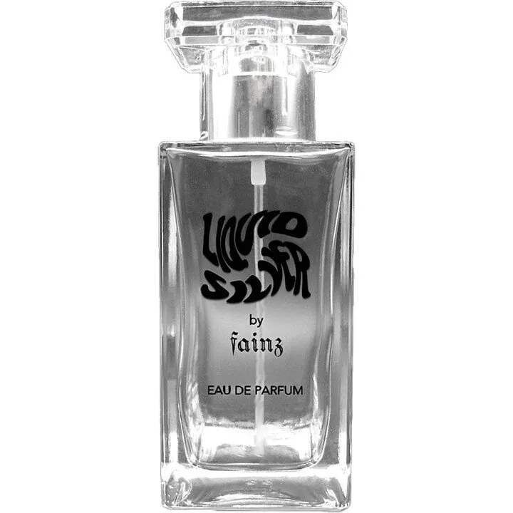 fainz Liquid Silver perfume bottle