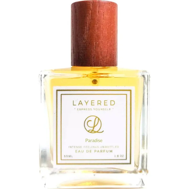 Layered Paradise perfume bottle
