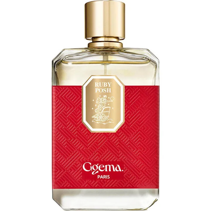 Ggema. Ruby Posh perfume bottle
