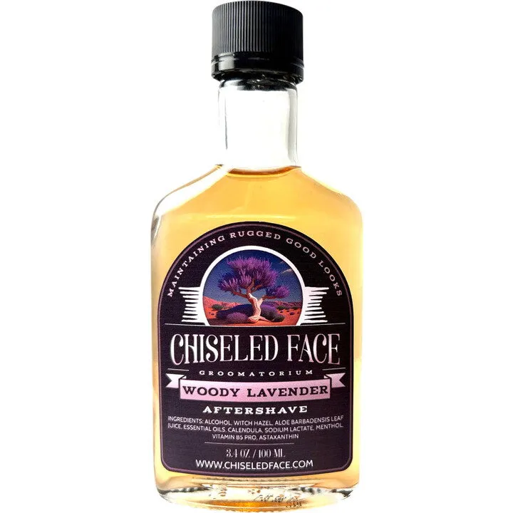 Chiseled Face Woody Lavender parfüm şişesi
