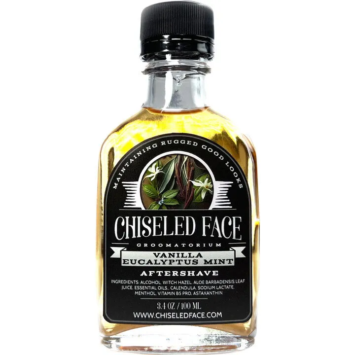 Chiseled Face Vanilla Eucalyptus Mint perfume bottle