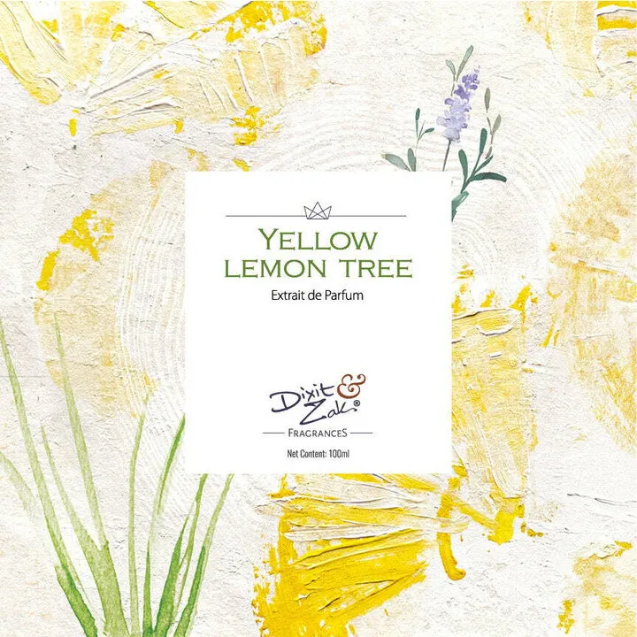 Dixit & Zak Yellow Lemon Tree (Extrait de Parfum) perfume bottle