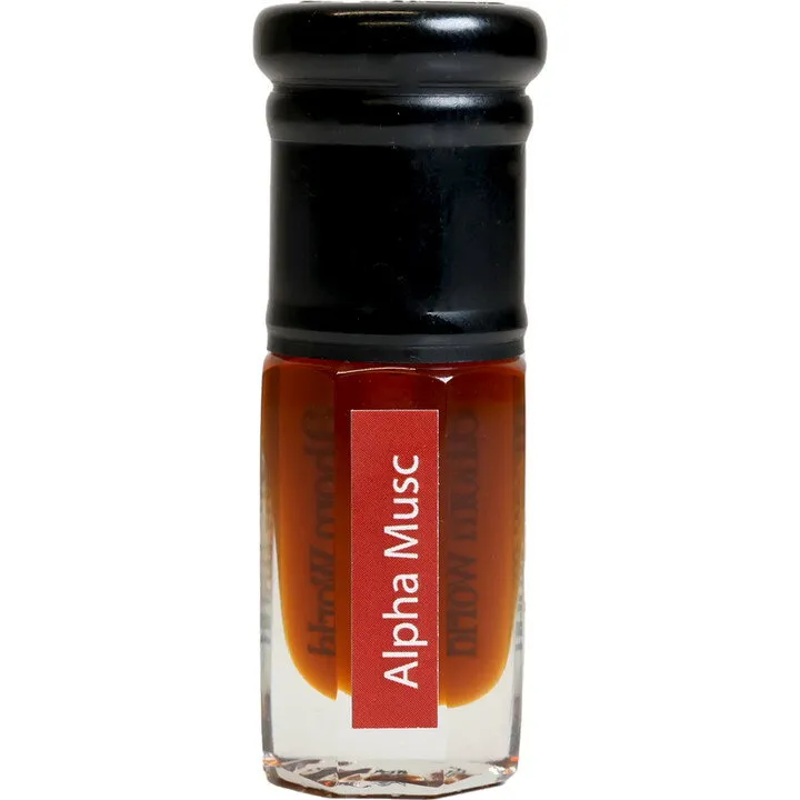 Ahom World Alpha Musc perfume bottle