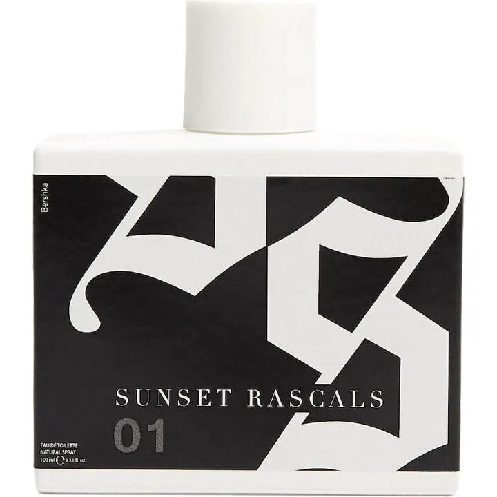 Bershka 01 Sunset Rascals parfüm şişesi