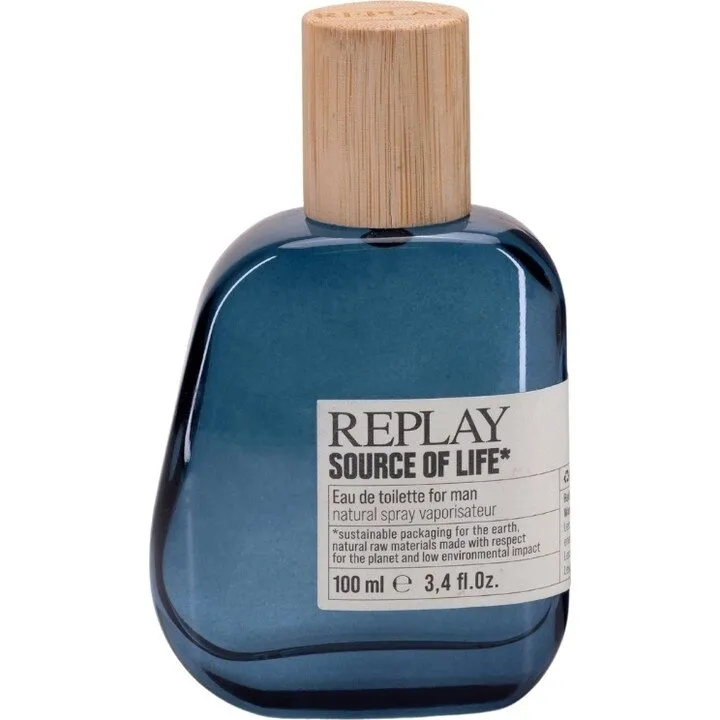 Replay Source of Life for Man perfume bottle