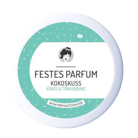 Pony Hütchen Kokoskuss perfume bottle