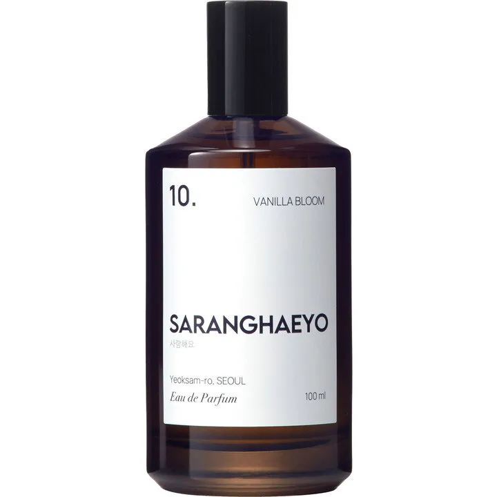 SARANGHAEYO 10. Vanilla Bloom perfume bottle