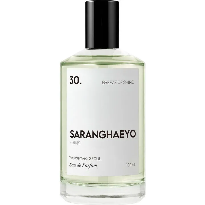 SARANGHAEYO 30. Breeze Of Shine parfüm şişesi