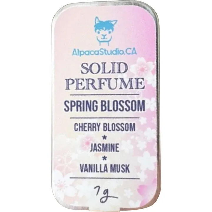 AlpacaStudio.CA Spring Blossom parfüm şişesi