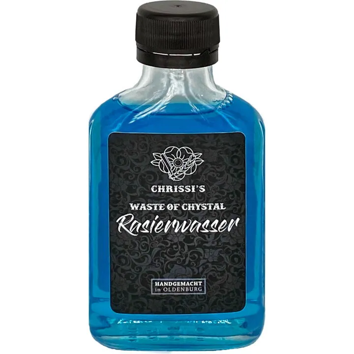 Chrissi's Barbierstube Waste of Chystal perfume bottle