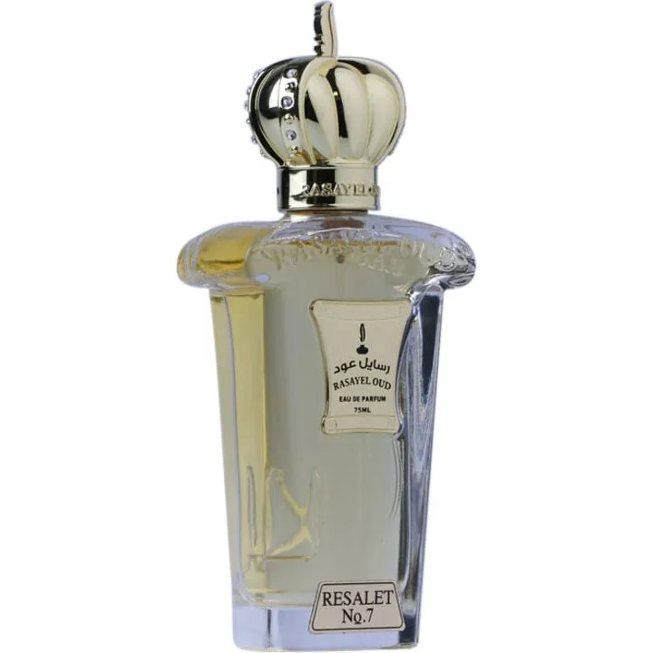 Rasayel Oud Resalet No. 7 parfüm şişesi