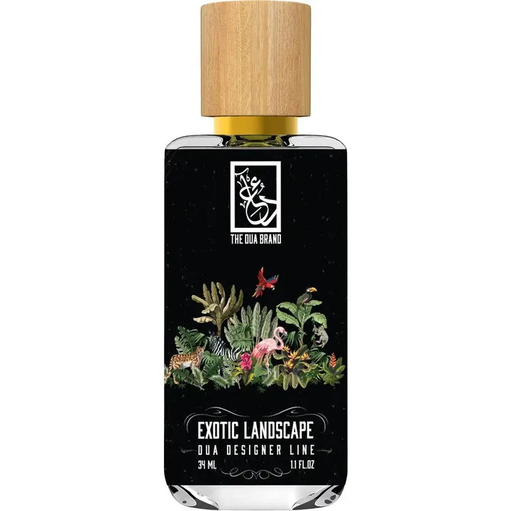 The Dua Brand Exotic Landscape perfume bottle