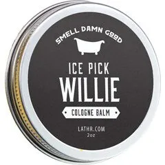 Lathr Ice Pick Willie perfume bottle