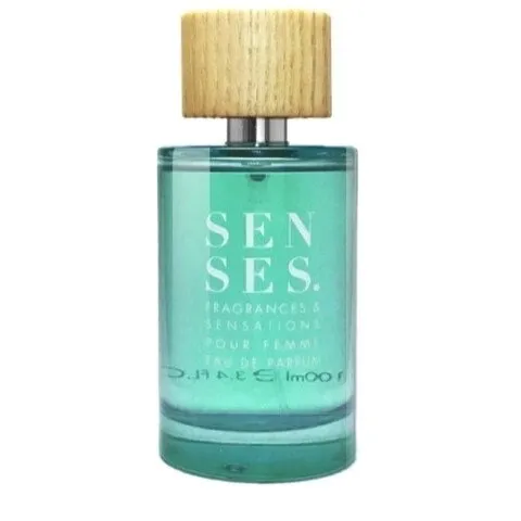 Senses. Beautiful perfume bottle