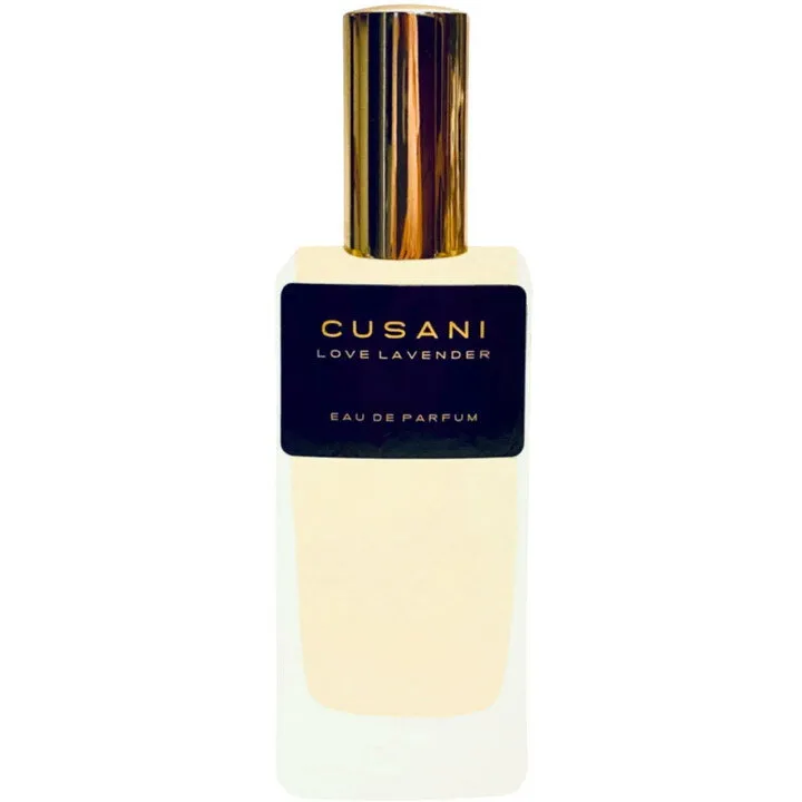 Cusani Love Lavender perfume bottle