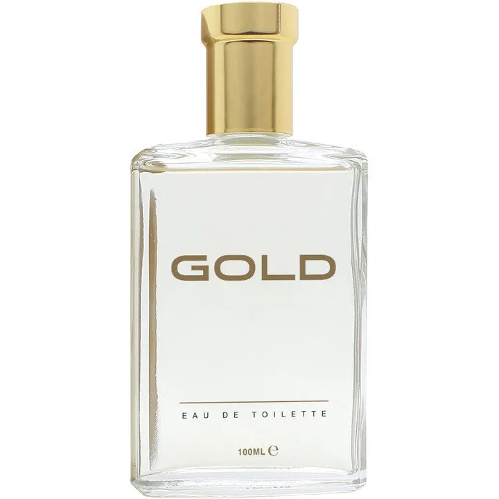 Three Pears Ltd. Gold parfüm şişesi
