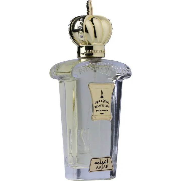 Rasayel Oud Aajaab parfüm şişesi