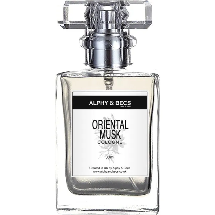 Alphy & Becs Oriental Musk perfume bottle