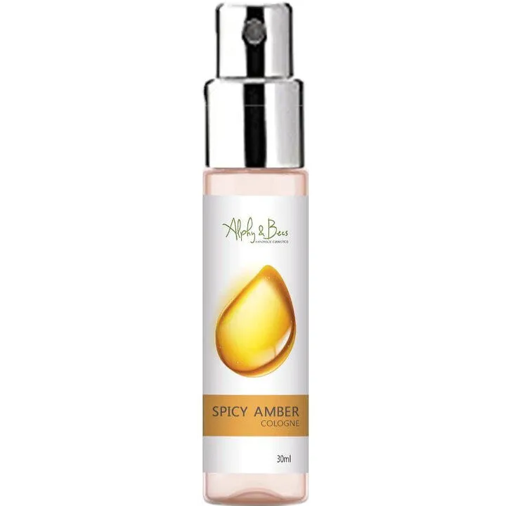 Alphy & Becs Spicy Amber perfume bottle
