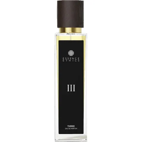 Essence Ethics III / Three parfüm şişesi