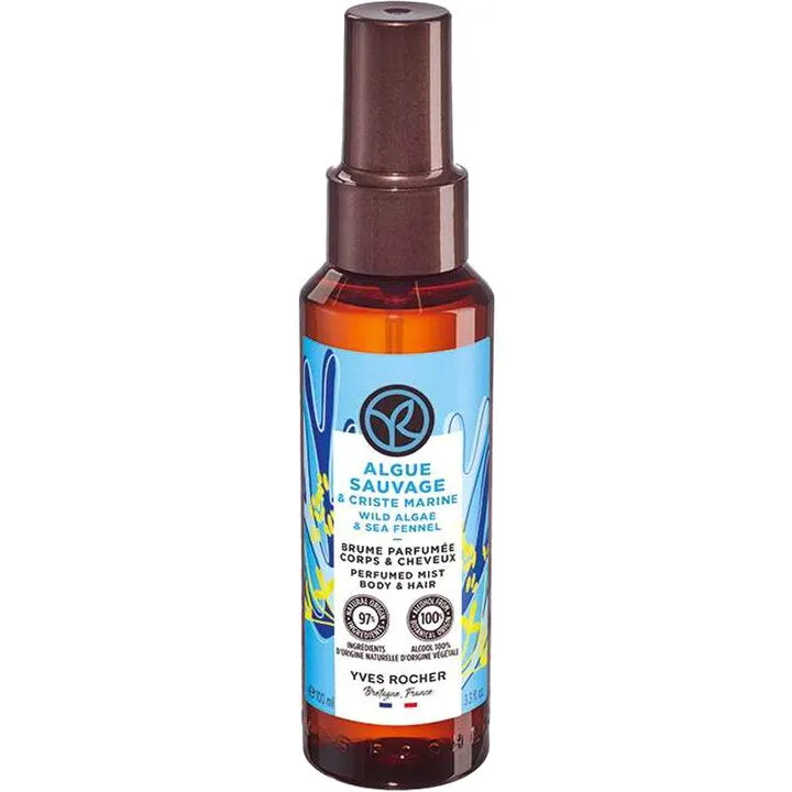 Yves Rocher Algue Sauvage & Criste Marine / Wild Algae & Sea Fennel parfüm şişesi