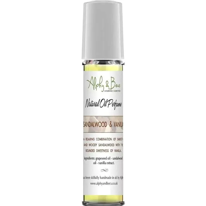 Alphy & Becs Sandalwood & Vanilla (Oil Perfume) perfume bottle