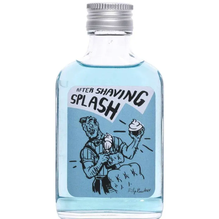 RazoRock Blue Barbershop perfume bottle