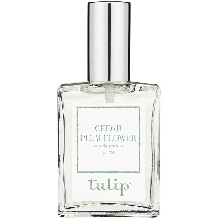 Tulip Cedar Plum Flower perfume bottle