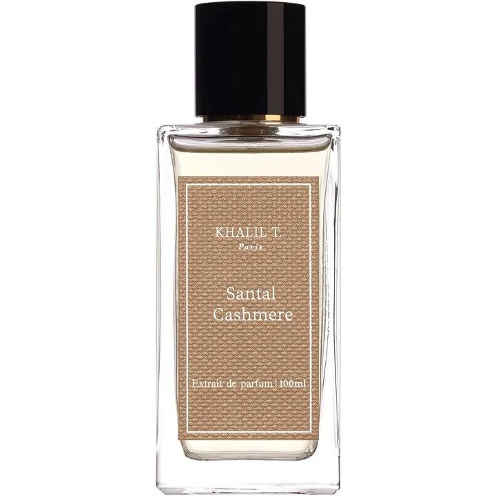 Khalil T. Santal Cashmere perfume bottle