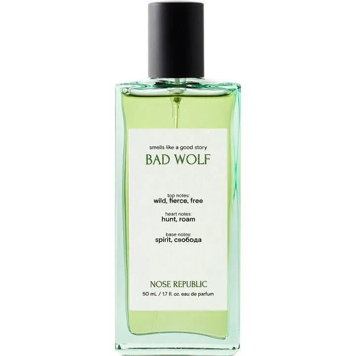 Nos Republic Bad Wolf perfume bottle