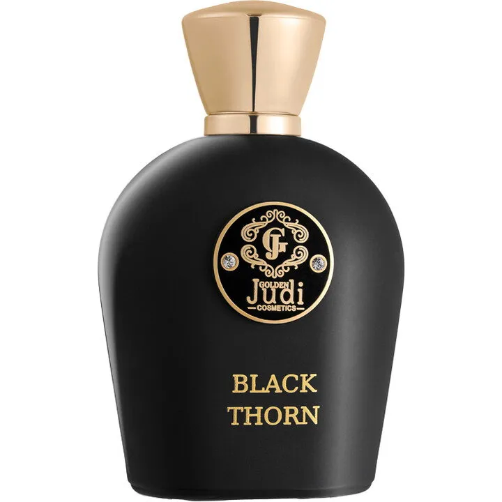 Golden Judi Black Thorn perfume bottle
