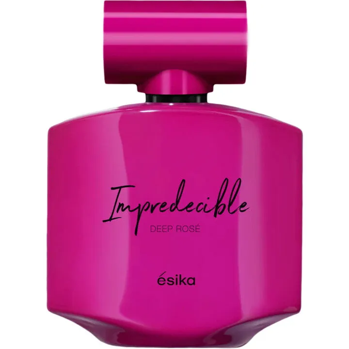 ésika Impredecible Deep Rosé perfume bottle