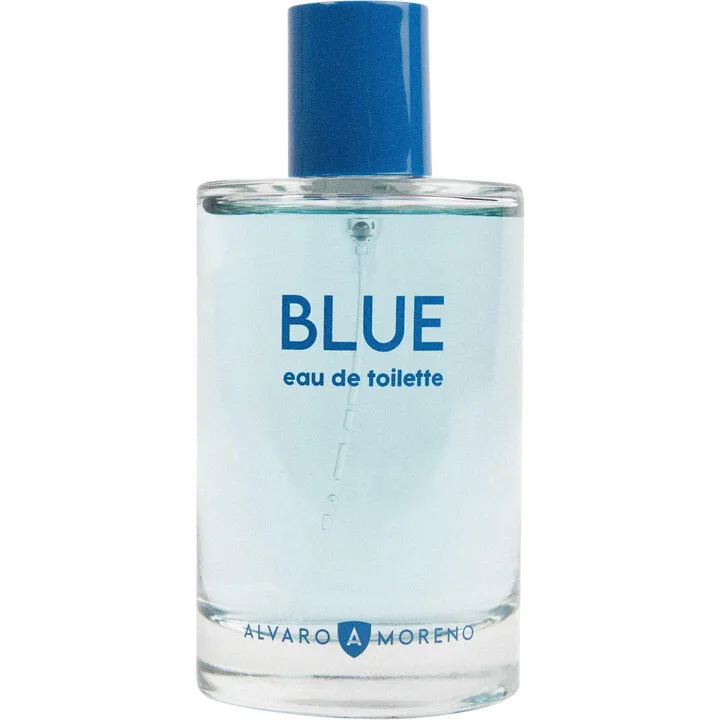 Alvaro Moreno Blue perfume bottle